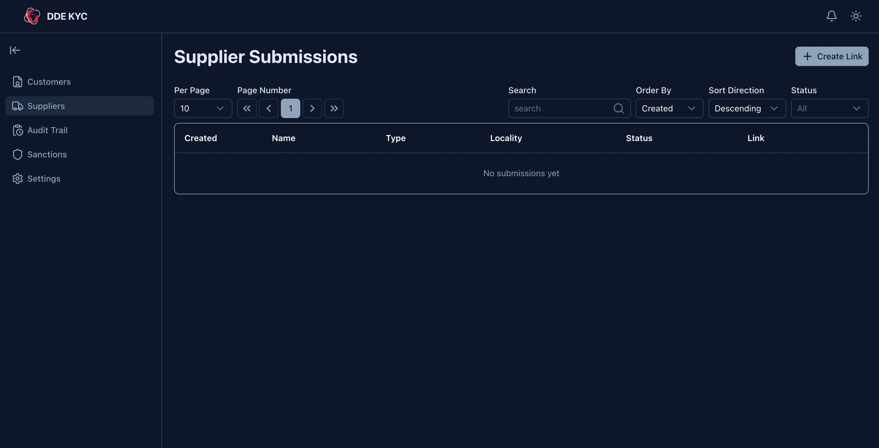 DDE KYC screenshot